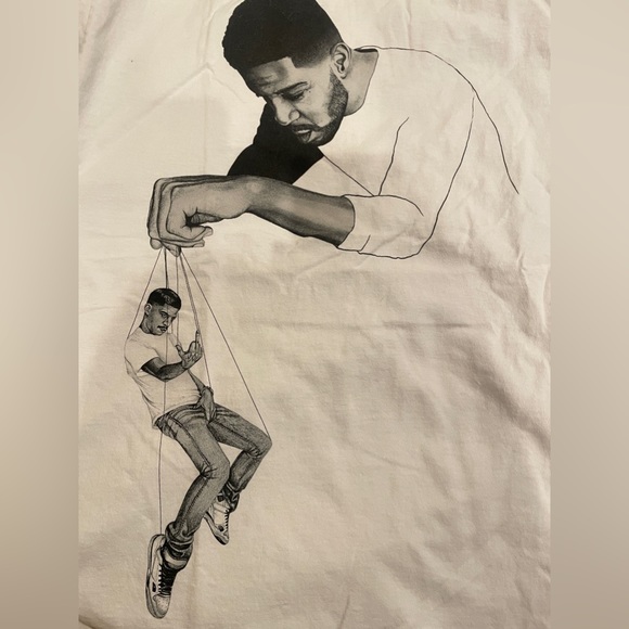 Kid Cudi Virgil Abloh Leader Delinquents Pulling Strings t shirt - Picture 4 of 6